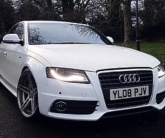 2008 AUDI  A4 S LINE  2.0 143bhp..