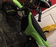 Electric motorbike Zinc mini dirt bike