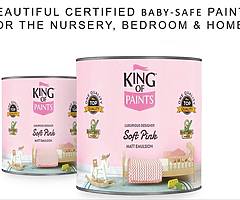 CERTIFIED BABY SAFE NURSERY PAINT king of Paints