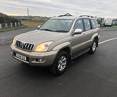 2004 Toyota landcruiser GX 7 seater