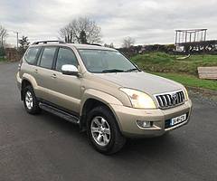 2004 Toyota landcruiser GX 7 seater