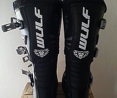 Wolf MotoX boots