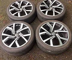 18’ VW Club Sport 5x112 alloy wheels