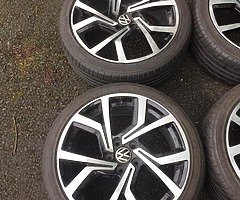 18’ VW Club Sport 5x112 alloy wheels