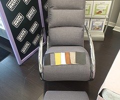 Rocker Chair With Footstool