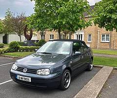 2001 golf cabrio 2.0 45k miles full service history