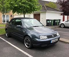 2001 golf cabrio 2.0 45k miles full service history