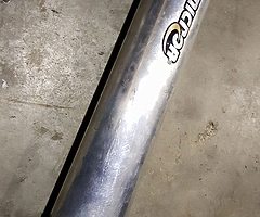 Micron slip on exhaust 62mm