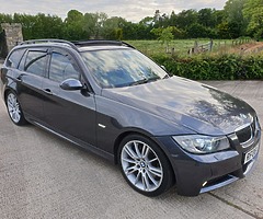 2008 BMW 330D M-SPORT 300bhp (PAN ROOF AUTO LEATHER I-DRIVE ECT) - Image 3/3