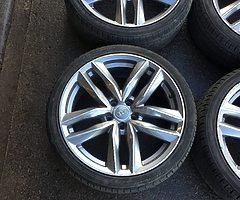 19” AUDI RS6C ALLOY WHEELS AND TYRES 5x112 - Image 5/8