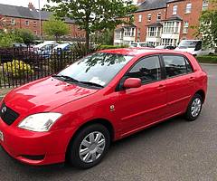 TOYOTA COROLLA 1.4 VVTi LOW MILEAGE !!