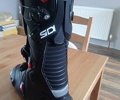 SIDI MAG-01 motorcycle race boots LIKE NEW size 10.5 eu45