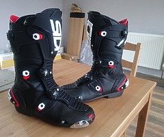 SIDI MAG-01 motorcycle race boots LIKE NEW size 10.5 eu45 - Image 5/5