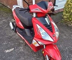 50cc honling moped swap for a car or a good 140 pitbike all papers here