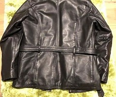 Bikers Gear Waxed Leather Jacket