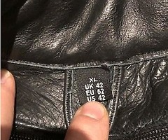 Bikers Gear Waxed Leather Jacket