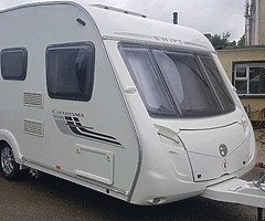 2009 swift charisma 4 berth caravan (As new)