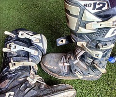 Motocross boots