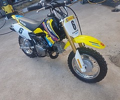 Suzuki drz 70 kids motocross bike