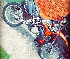 WANTED 2 STROKE BIG wheel 85cc