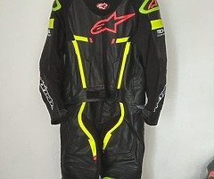 Alpinestar Motorbike Leather Racing Suit two pic - Image 6/6