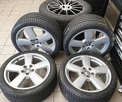 Genuine Audi RS6 5x112 alloys just been referred with all new tyres - Image 10/10