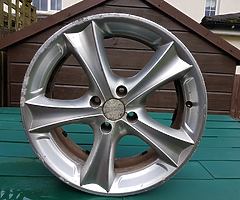 R17 4 stud Peugeot alloys