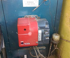 Oil burner for shed garage etc £700 one