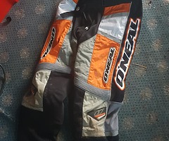 Motocross gear