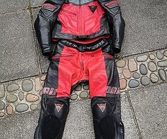 Dainese tech 2 motorbike leathers