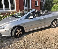 Peugeot 307cc convertible low mileage