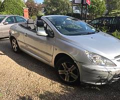 Peugeot 307cc convertible low mileage