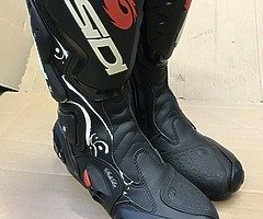 SIDI VERTIGO LEI ladies motorcycle black/white boots for sale - Image 5/10