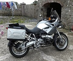 Swap 07 r1200gs low seat for standard