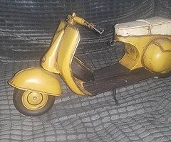 vintage vespa scooter