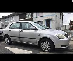 03 corolla 1.4 petrol no tax or test