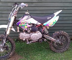 140cc stomp bike