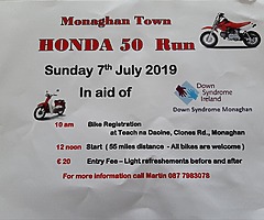 Honda 50 run