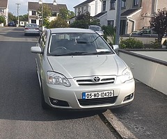 05 Toyota Corolla 1.4 petrol