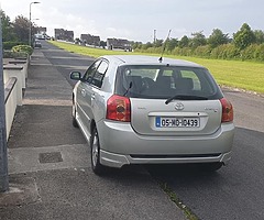 05 Toyota Corolla 1.4 petrol