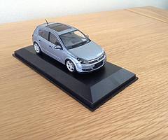 VAUXHALL ASTRA MODEL. Dealers show model.