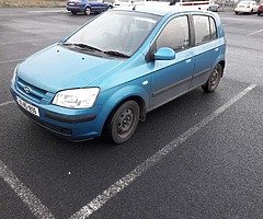 05 Hyundai getz 1.1petrol  not 10/19 tax end of the  month great  starter car