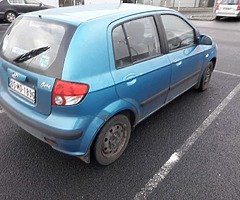 05 Hyundai getz 1.1petrol  not 10/19 tax end of the  month great  starter car