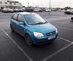 05 Hyundai getz 1.1petrol  not 10/19 tax end of the  month great  starter car - Image 4/5