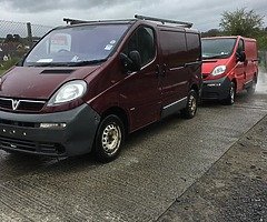 Breaking vivaro traffics 1.9 & 2,0 engine boxes etc - Image 21/24