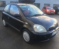 Yaris 1.0 litre manual