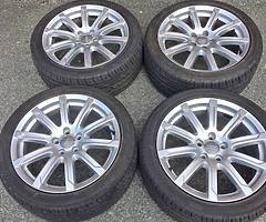 18’ Genuine Audi 5x112 alloy wheels