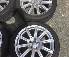 18’ Genuine Audi 5x112 alloy wheels