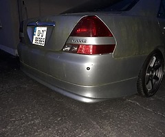 Jzx110 side skirts and back bumper