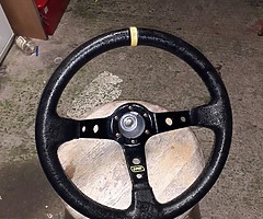Omp steering wheel